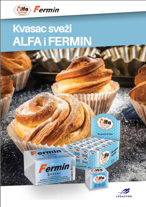 Alfa i Fermin sveži pekarski kvasci