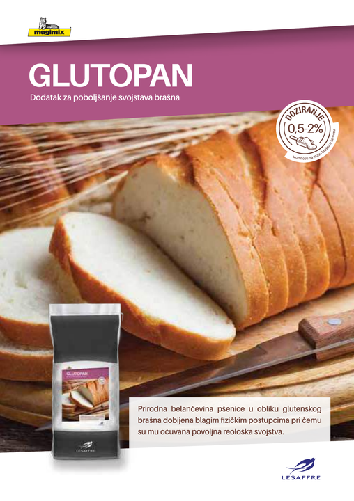 Glutopan dodatak za poboljšanje svojstava brašna