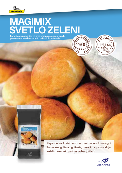 Magimix Svetlo Zeleni poboljšivač za smrznuti program